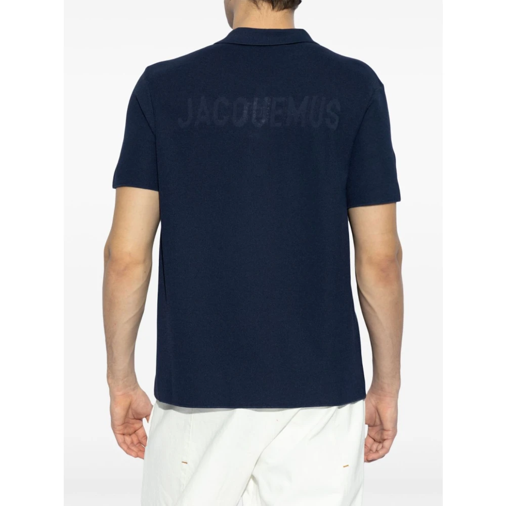 Jacquemus Blauw T-shirt en Polo voor mannen Blue Heren