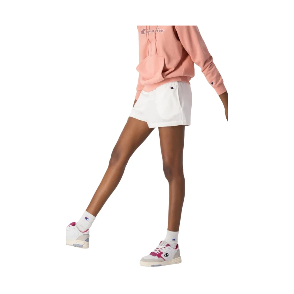 Champion Heren Shorts Sportieve Stijl White Dames