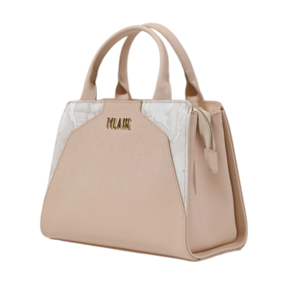 Alviero Martini 1a Classe Stijlvolle Kleine PVC Dames Tas Pink Dames