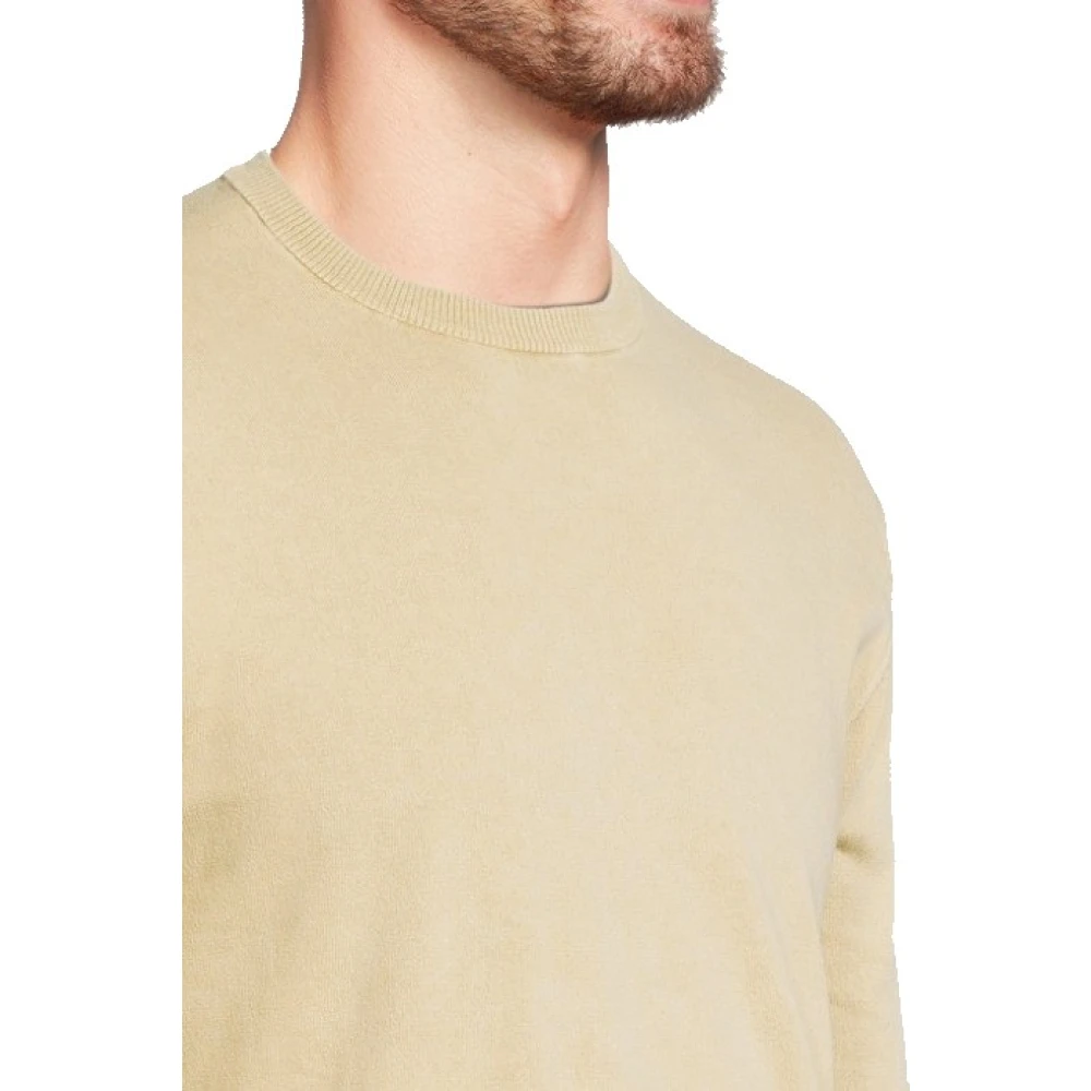Guess Crew Neck Sweater Beige Heren