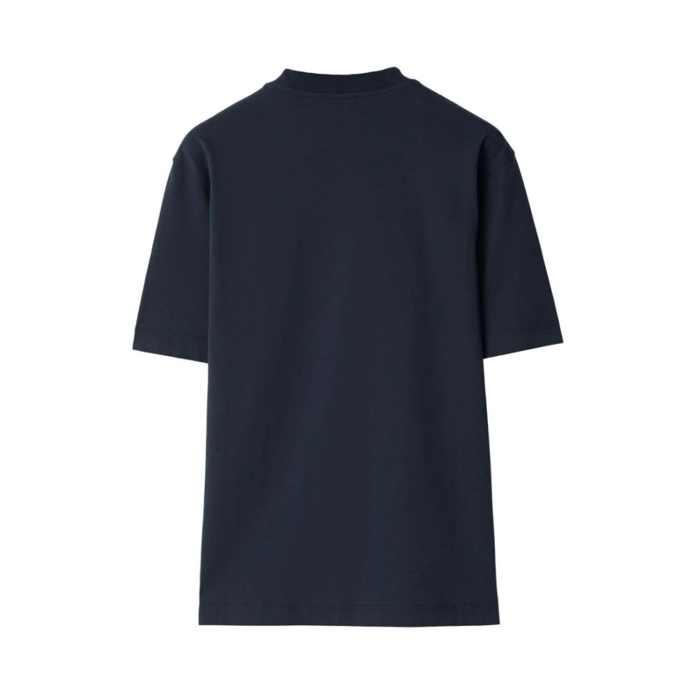 Burberry Blauw Jersey Crew Neck T-shirt Blue Heren