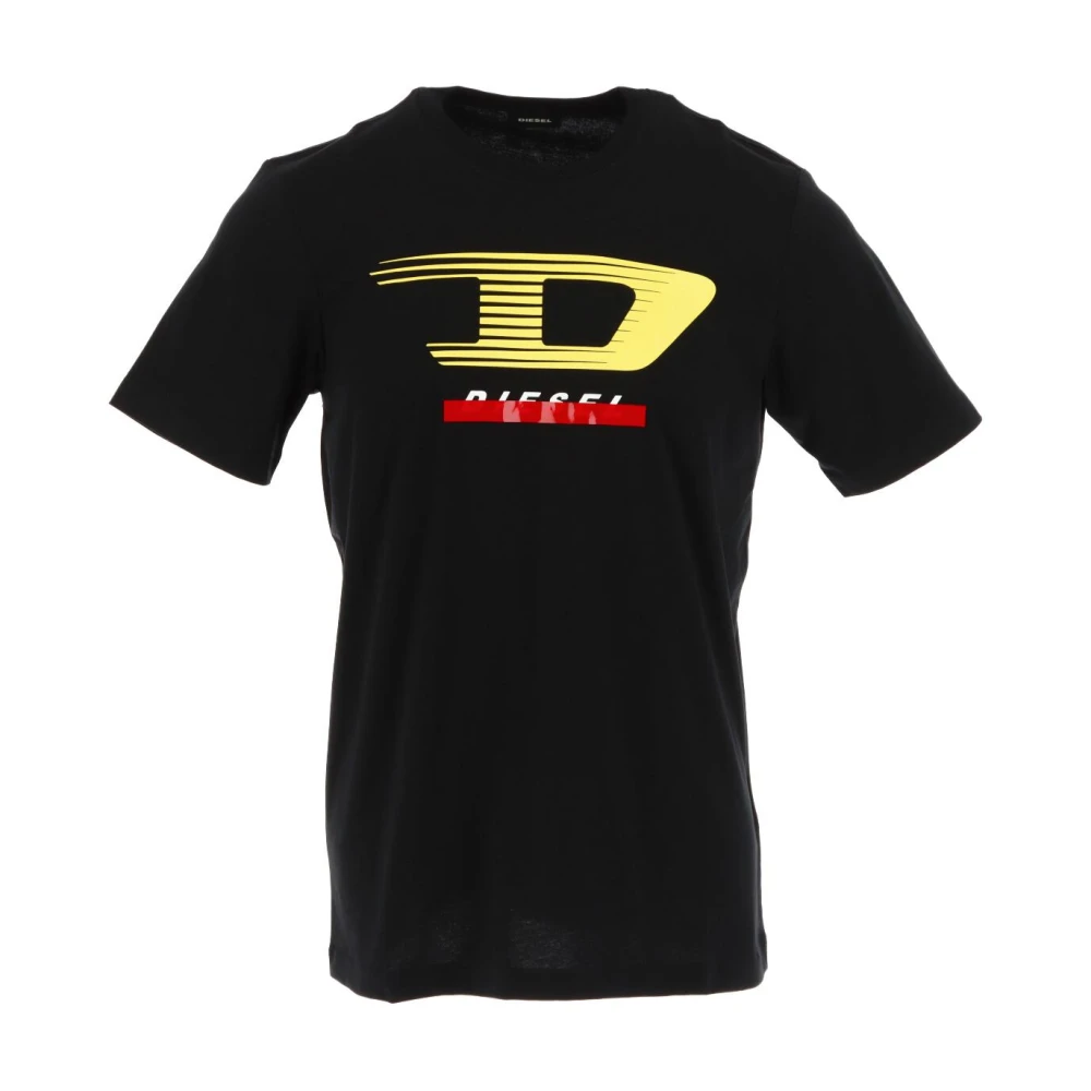 Diesel - Tops > T-Shirts - Black - Diesel - Modalova