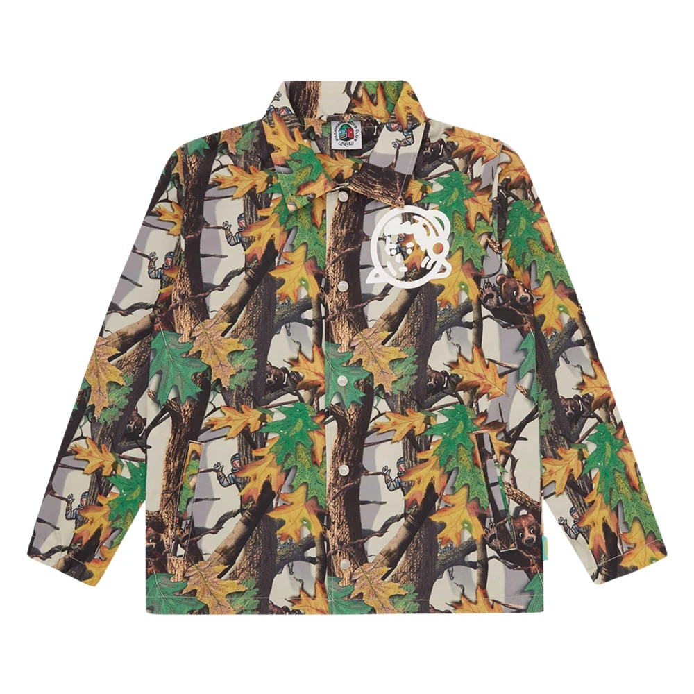 Billionaire Boys Club Tree Camo Arch Logo Astro Coach Jacket - Male - Light Jackets - Multicolor - 14 Y - Kids
