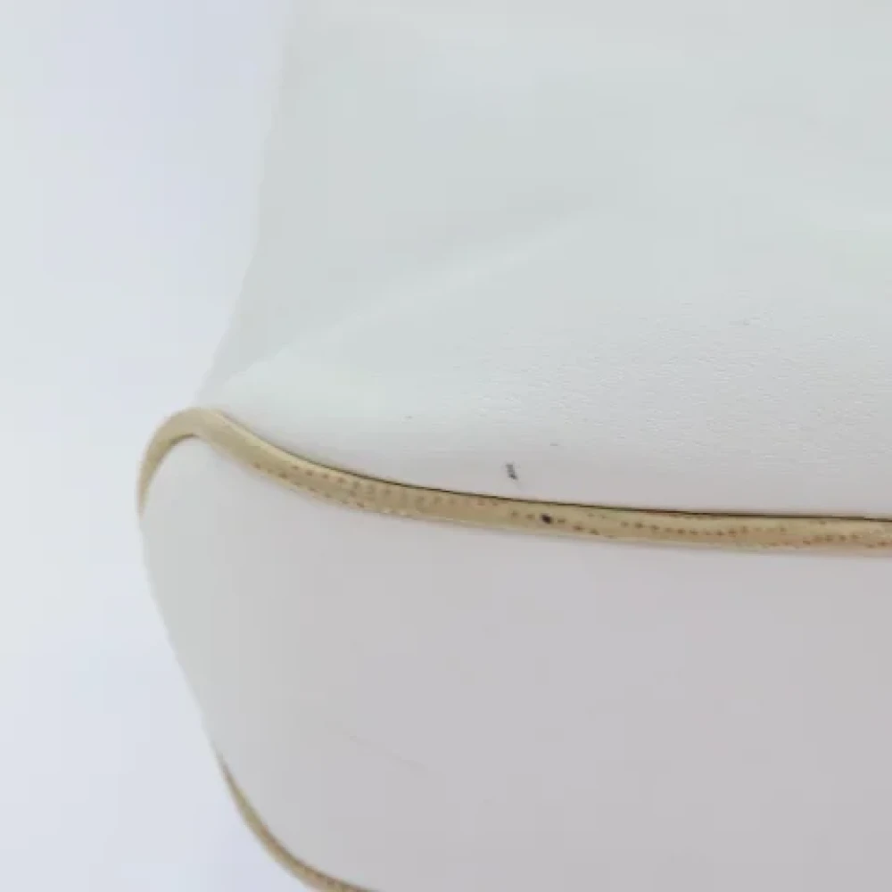 Celine Vintage Pre-owned Leather celine-bags White Dames