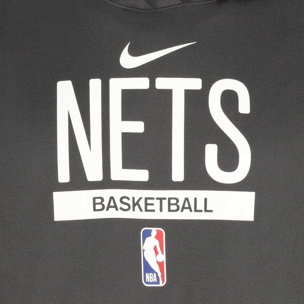 Nike Brooklyn Nets Hoodie Tech Fleece Antraciet Gray Heren