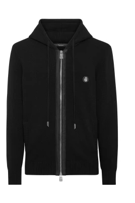 Wool Knit Hoodie