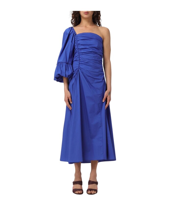 robe-midi-bleu-royal-a-une-epaule