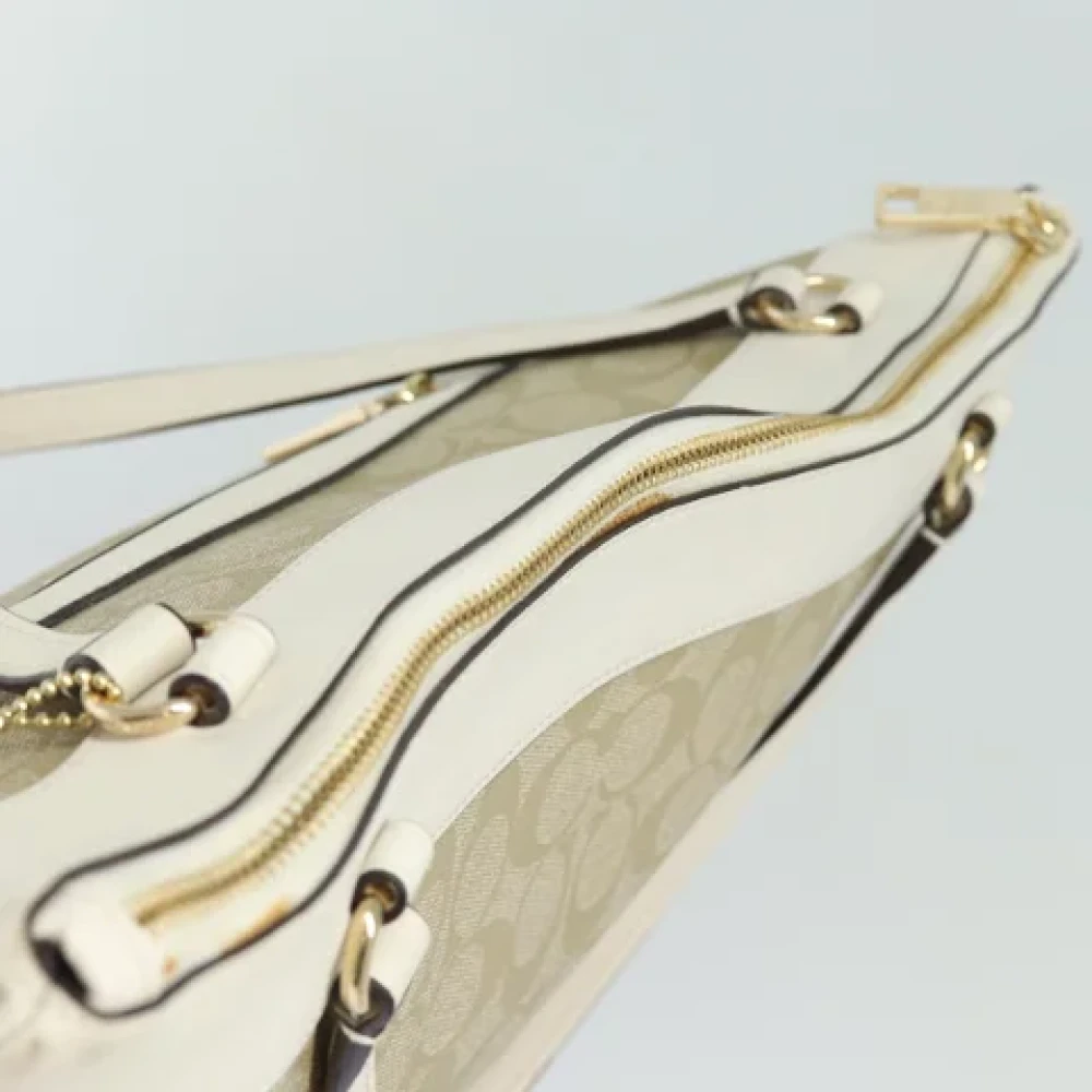 Coach Pre-owned Canvas totes Beige Dames