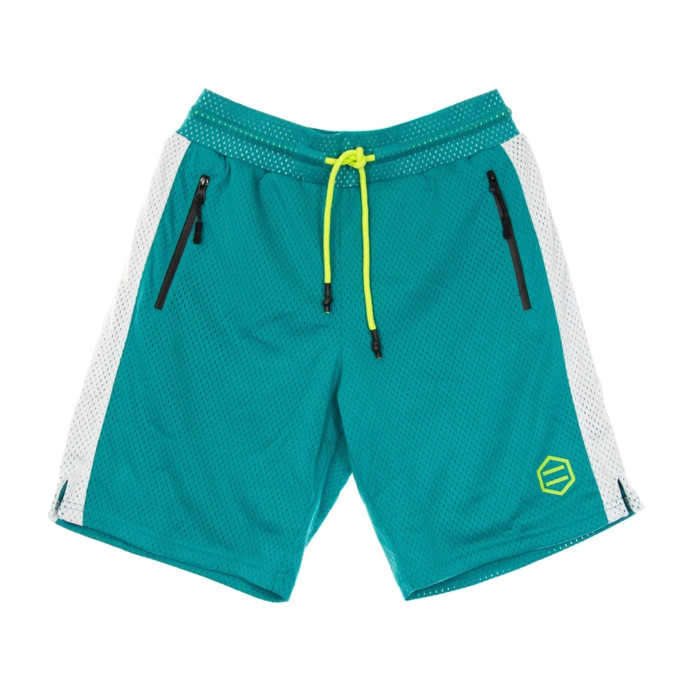 Dolly Noire Mesh Basketbalshorts Groen Green Heren