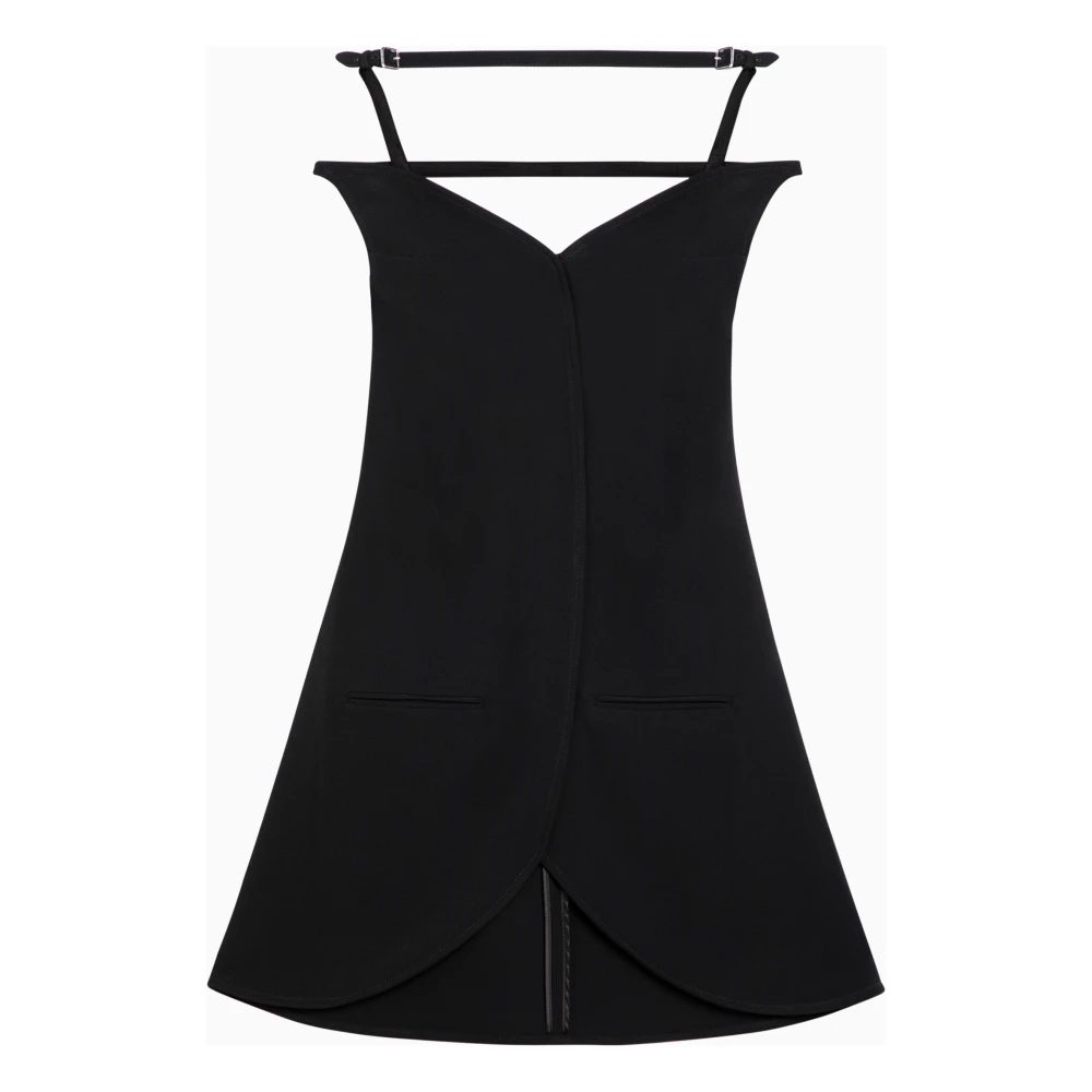 Courrèges Korte Damesjurk Black Dames