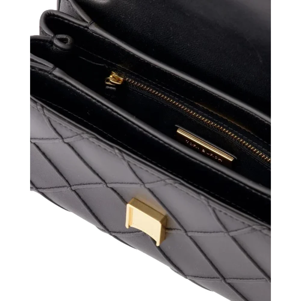 TORY BURCH Leather shoulder-bags Black Dames