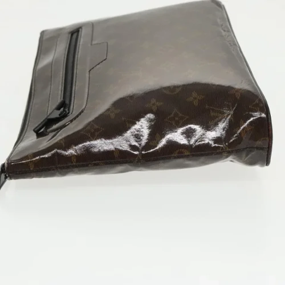 Louis Vuitton Vintage Pre-owned Canvas clutches Black Dames