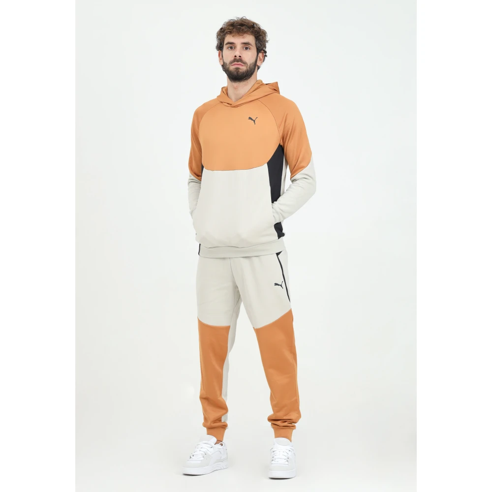Puma Sportieve Beige Tech Broek Beige Heren