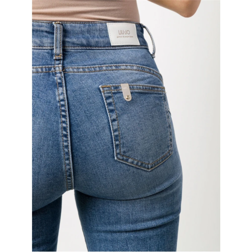 Liu Jo Flared Jeans van Blue Dames