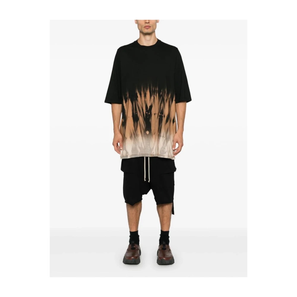 Rick Owens Jumbo T-shirt met korte mouwen Black Heren