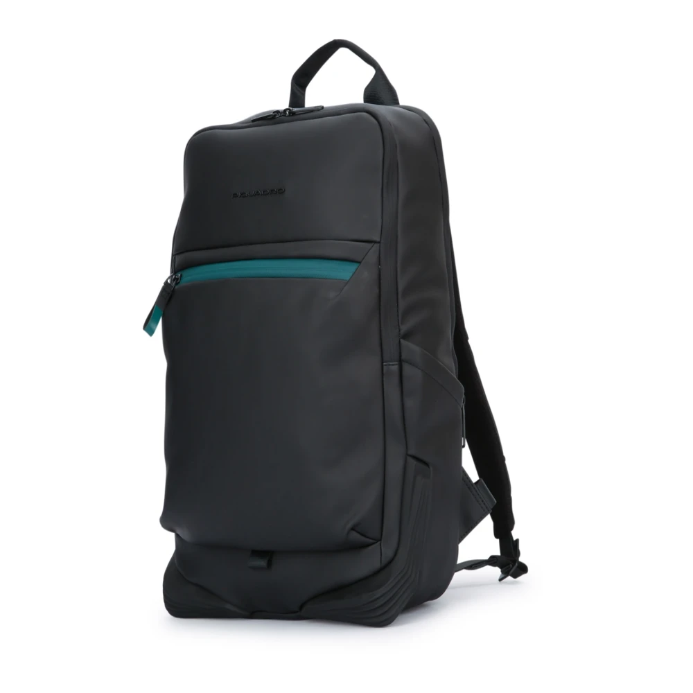Piquadro Stijlvolle Laptop Rugzak met 2 Compartimenten Gray Unisex