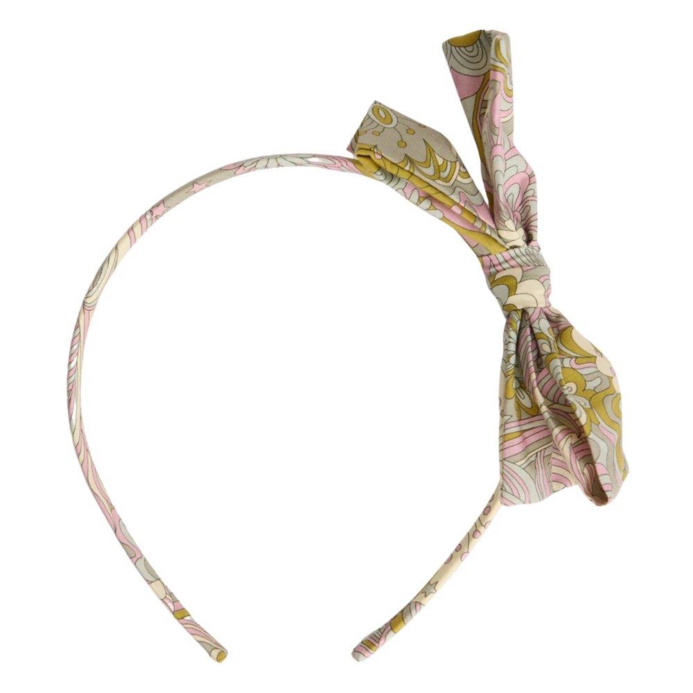 Bonpoint Girls Bow Party Headband In Multicolour