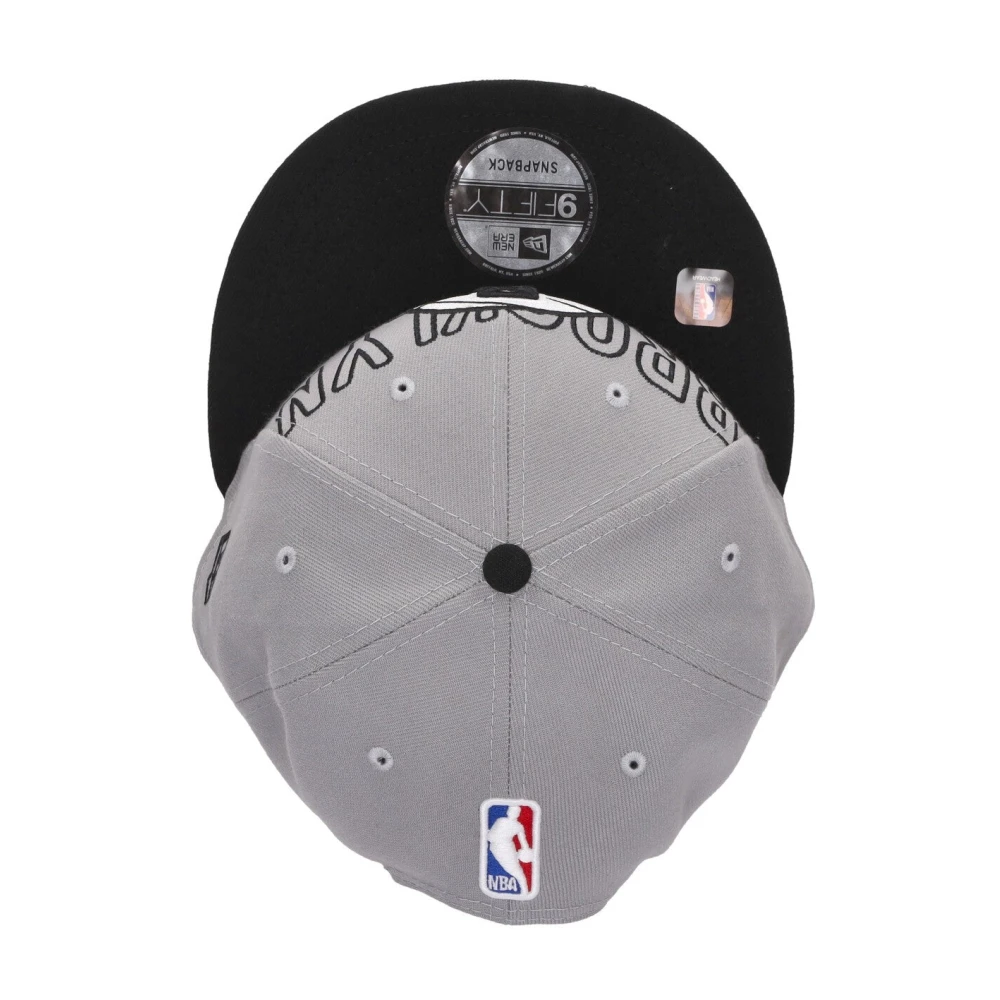 new era Platte klep snapback NBA Draft 950 Brooklyn Nets Gray Heren