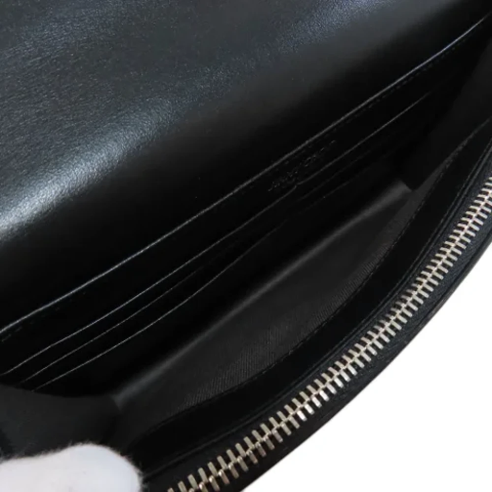 Jimmy Choo Pre-owned Leather shoulder-bags Black Dames