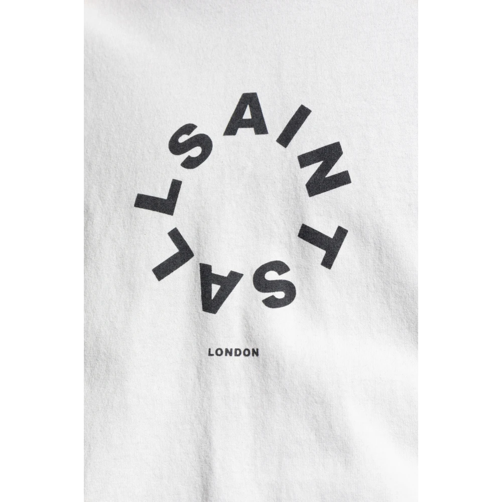 AllSaints Tierra T-shirt Gray Heren