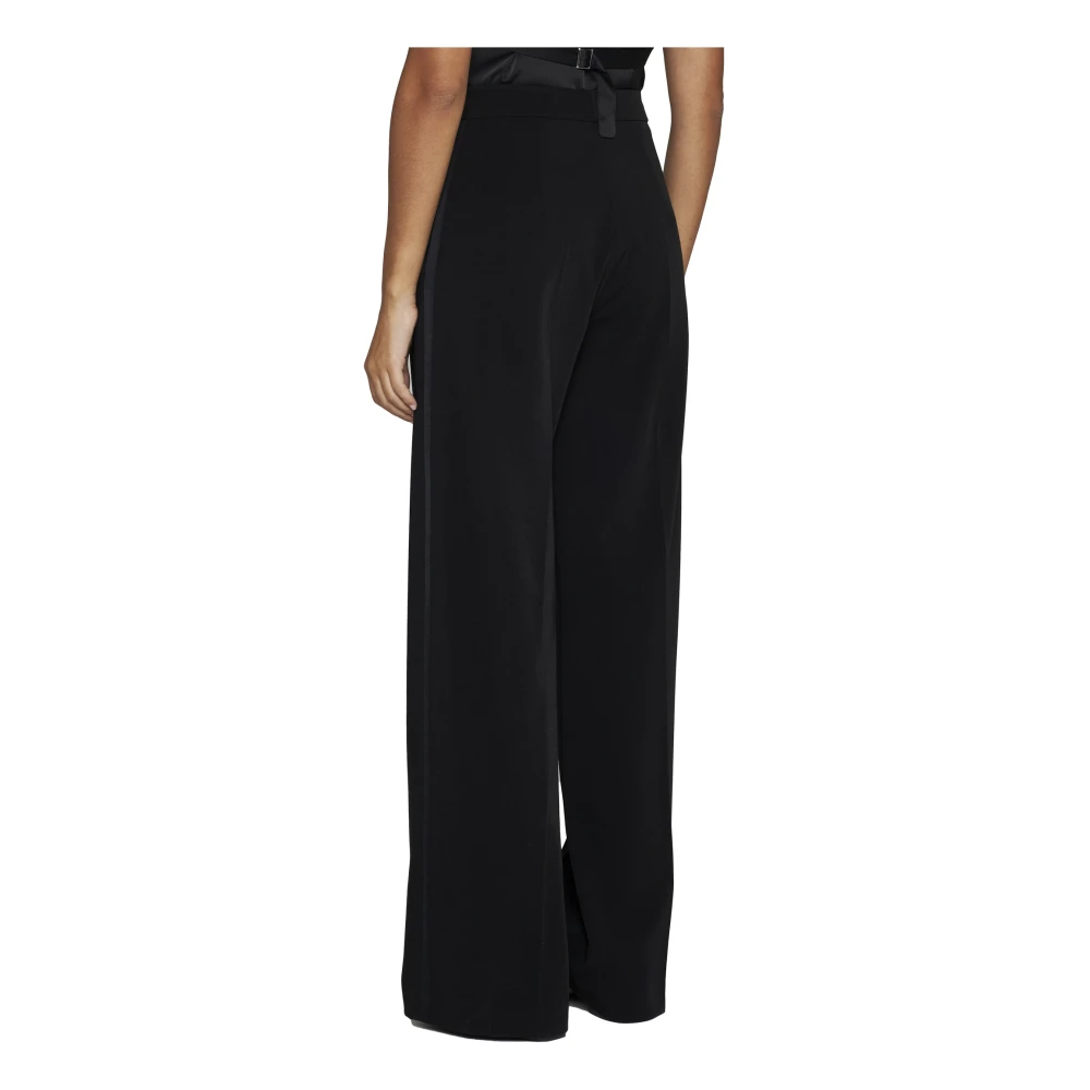Blanca Vita Palazzo Broek met Piping Black Dames