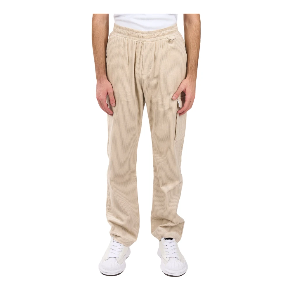 Family First Cargo Corduroy Broek Beige Heren