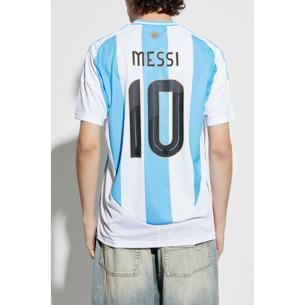 adidas Originals T-shirt met het embleem van het Argentijnse nationale team Blue Heren