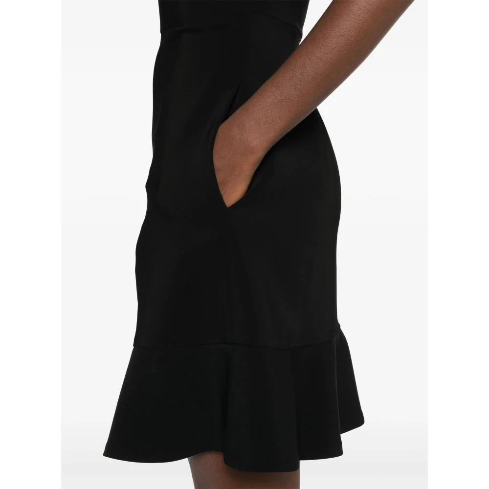 Stella Mccartney Zwarte Iconische Midi Jurk Black Dames