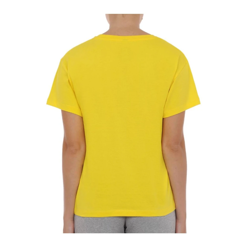 Moschino Dames Underbear Toy T-Shirt Yellow Dames