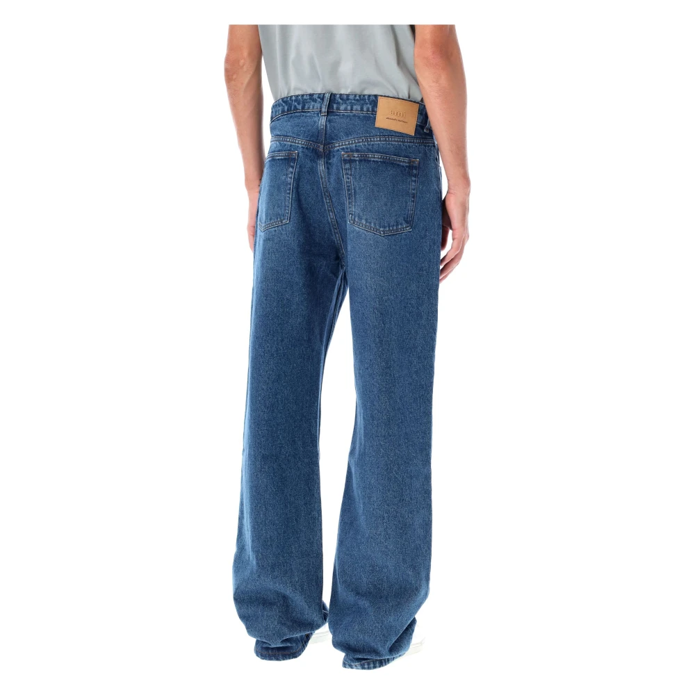 Ami Paris Jeans met wijde pijpen Blue Heren