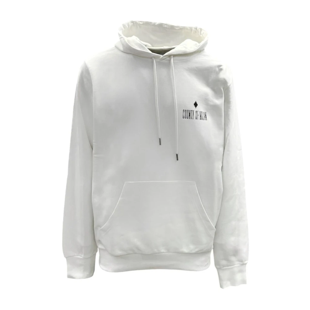 Marcelo Burlon White F5camahs045 - Male - Hoodies - S - Sweatshirts & Hoodies