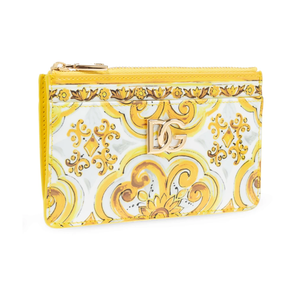 Dolce & Gabbana Portemonnee met Barocco-print Multicolor Dames