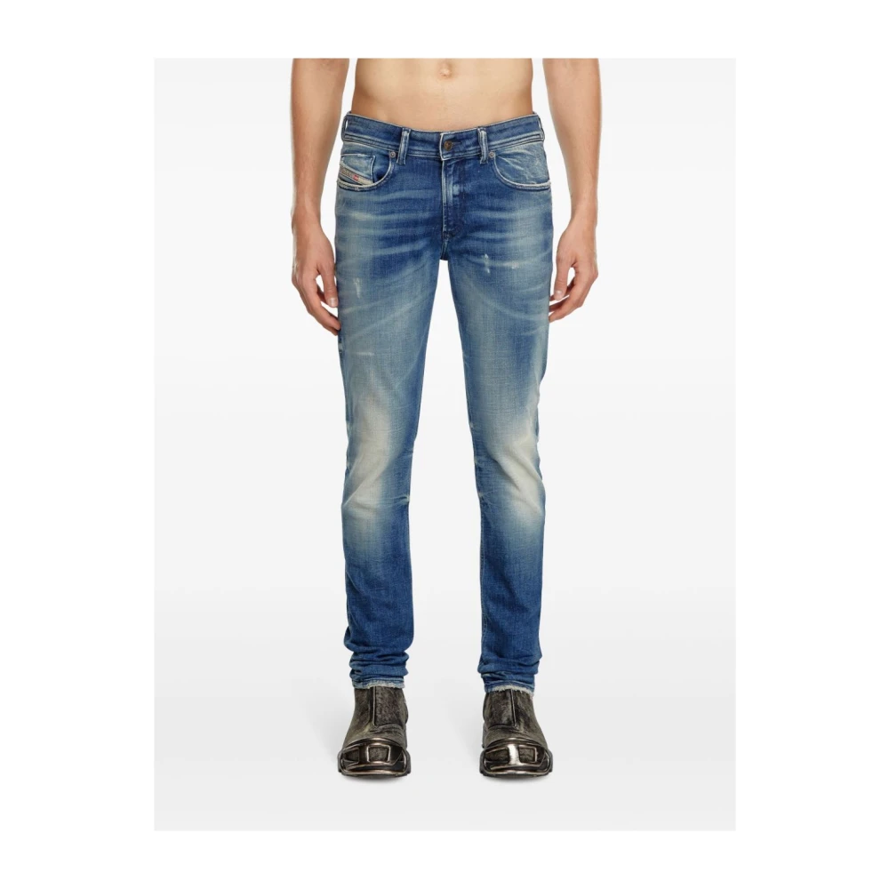 Diesel Stijlvolle Denim Jeans Blue Heren