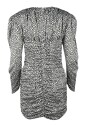 robe-courte-plissee-avec-manches-bouffantes