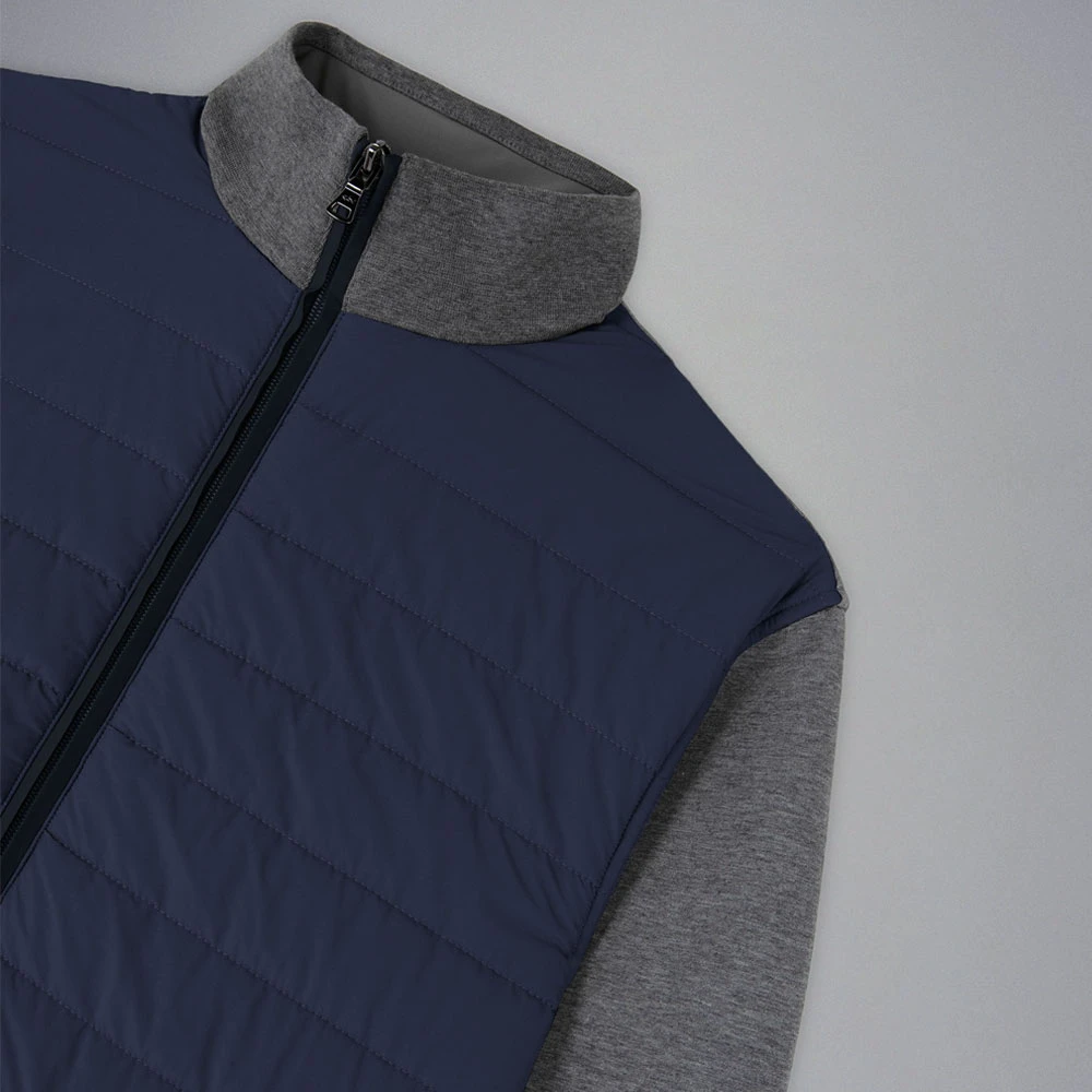 PAUL & SHARK Hybride Vest met Polyester Vulling Multicolor Heren