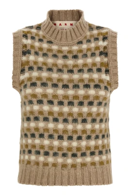Jacquard Shetlandullväst