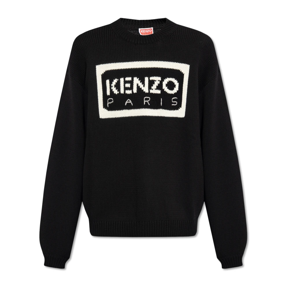 Kenzo Trui met logo Black Heren