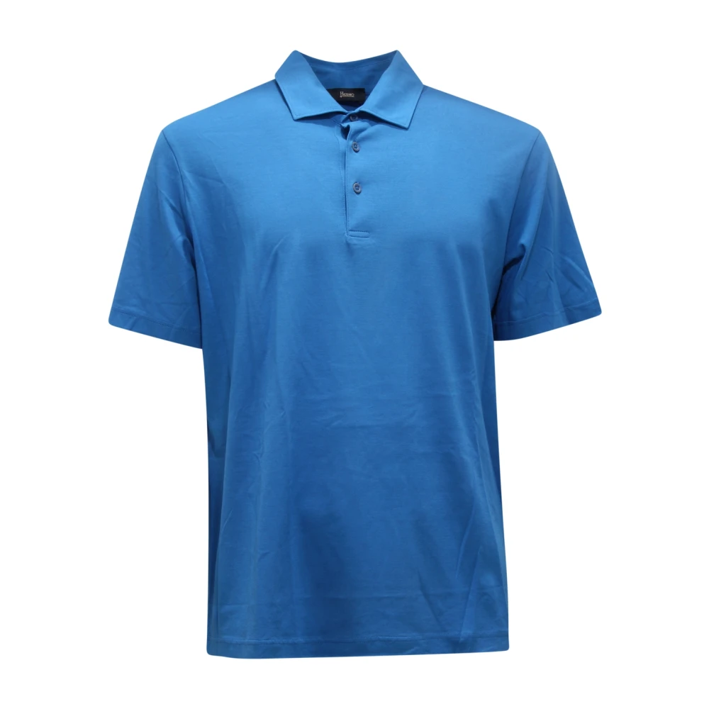 Herno - Tops > Polo Shirts - Blue - Herno - Modalova