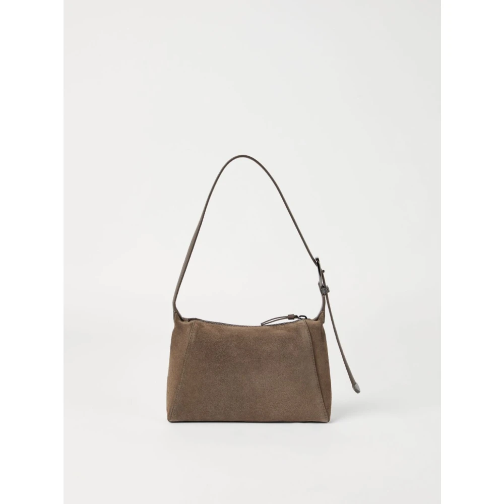 BRUNELLO CUCINELLI Stijlvolle Tassen Collectie Brown Dames