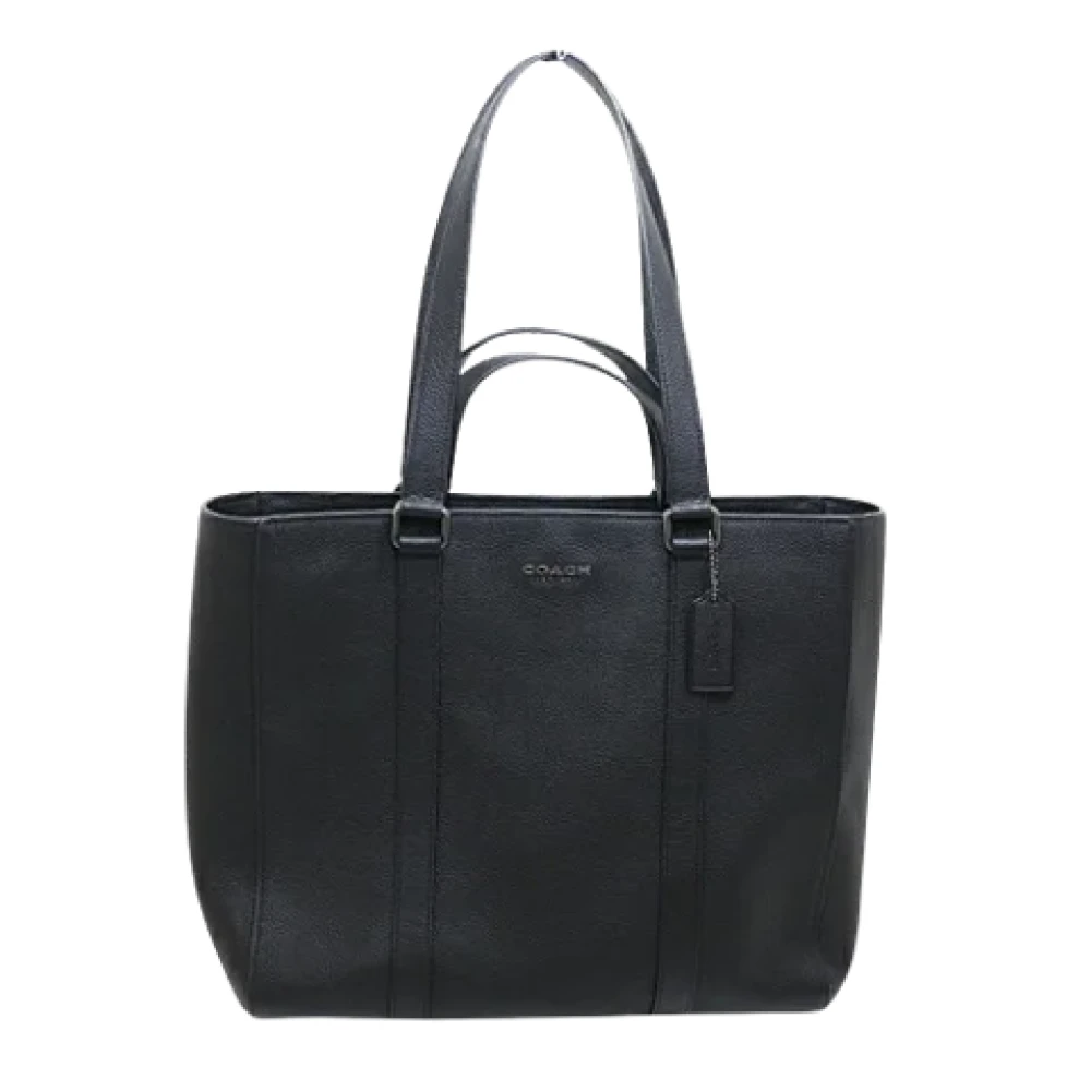 Coach Pre-owned Leather handbags Black Dames