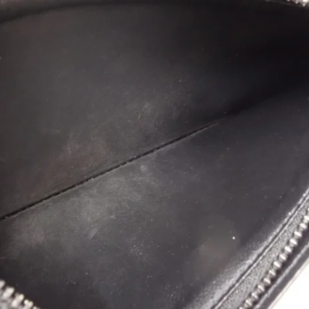 Louis Vuitton Vintage Pre-owned Leather wallets Black Heren