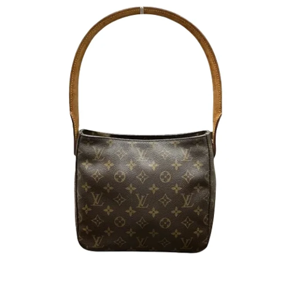 Louis Vuitton Vintage Pre-owned Canvas shoppers Brown Dames