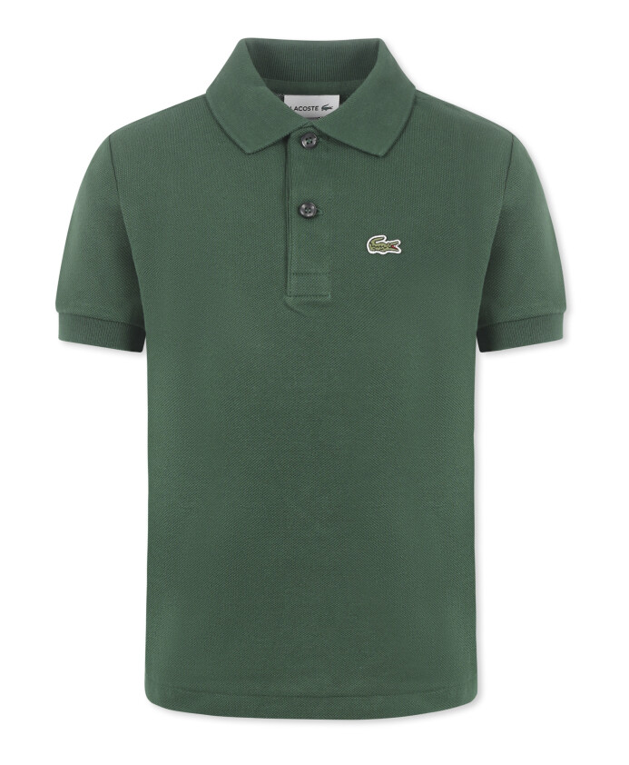 polo-vert-a-manches-courtes