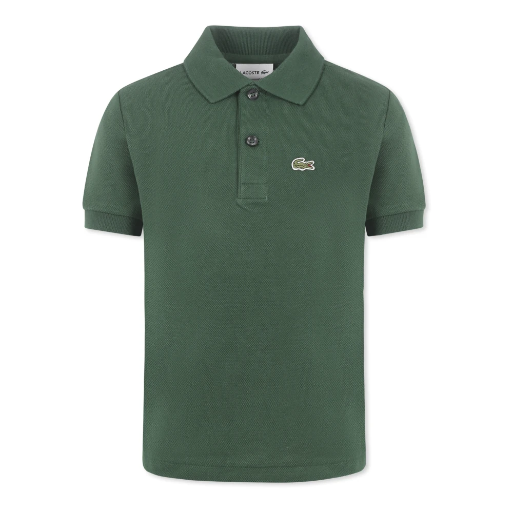 Lacoste Grön Polo Tröja med Korta ärmar Green, Unisex