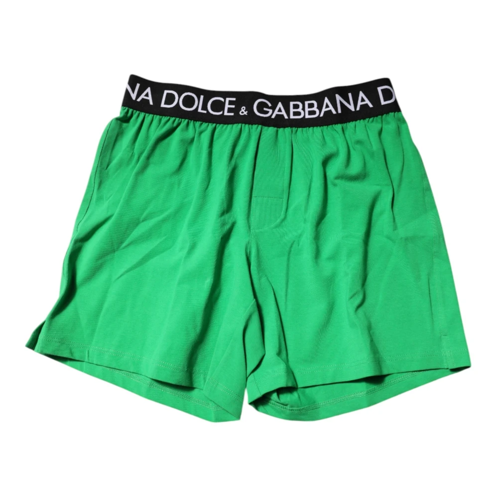 Dolce & Gabbana Men's Green Underpants, S, Boxer Shorts