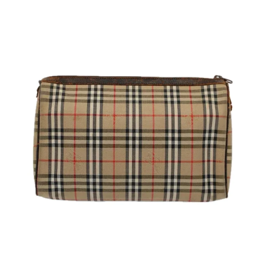 Burberry Vintage Pre-owned Nylon clutches Multicolor Dames
