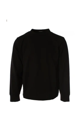 Stretch Fleece Mixed Sweater
