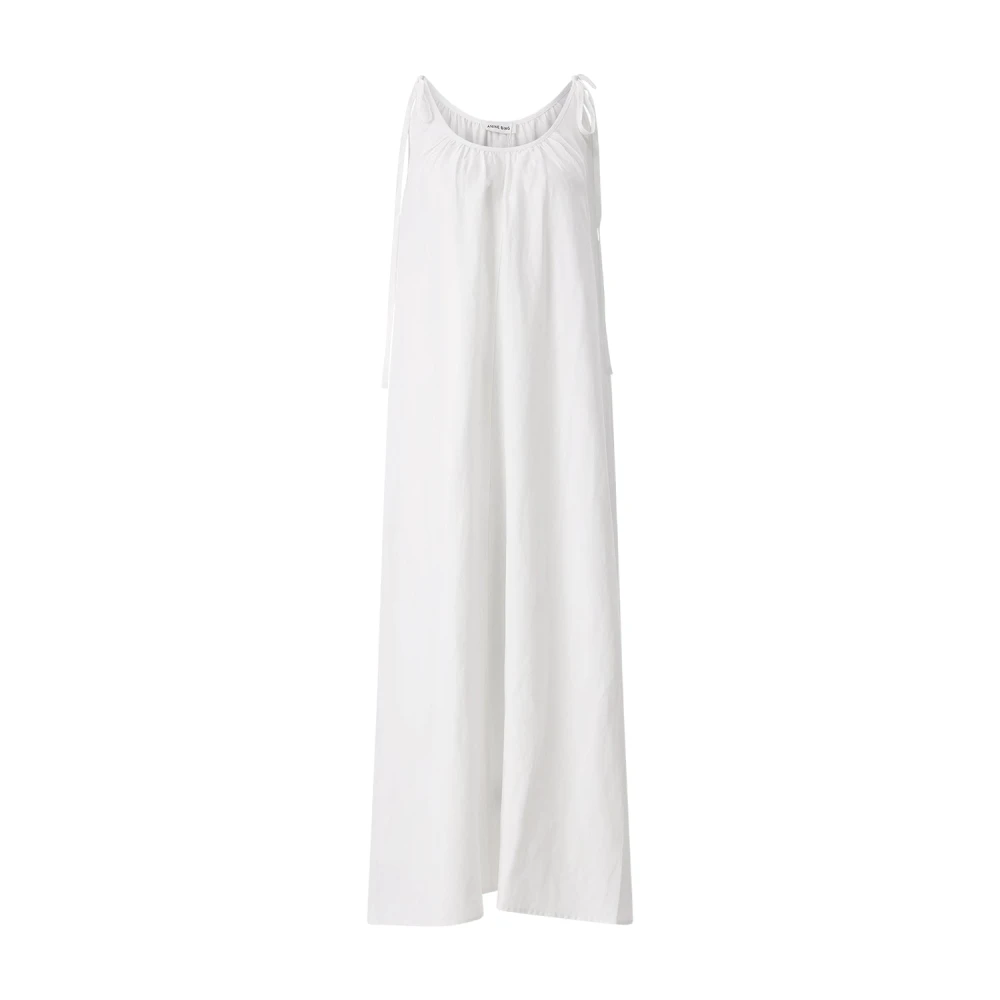 Anine Bing Women's White Maxi Dresses, S, Flora Maxi Dress