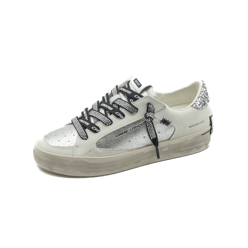 Crime London Deluxe Sneakers Dames Schoenen Grijs