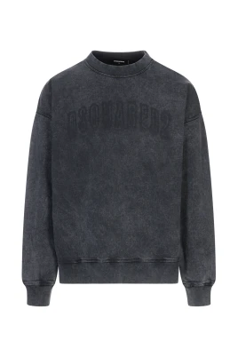 Mörkgrå Crewneck Sweatshirt Sweaters